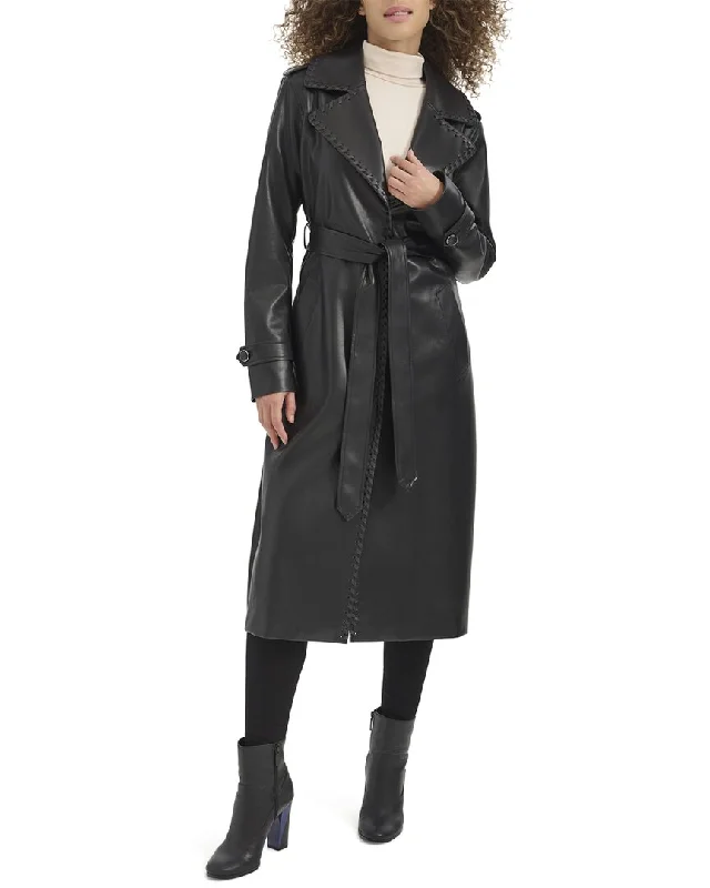 Kenneth Cole Belted Duster Jacket