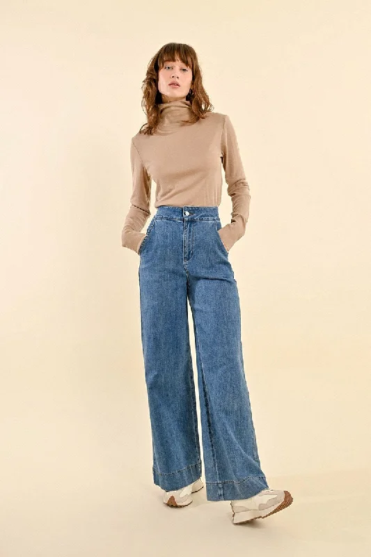 Molly Bracken Wide Leg Denim