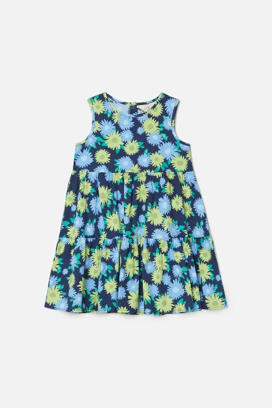 Thea Sleeveless Kids Dress