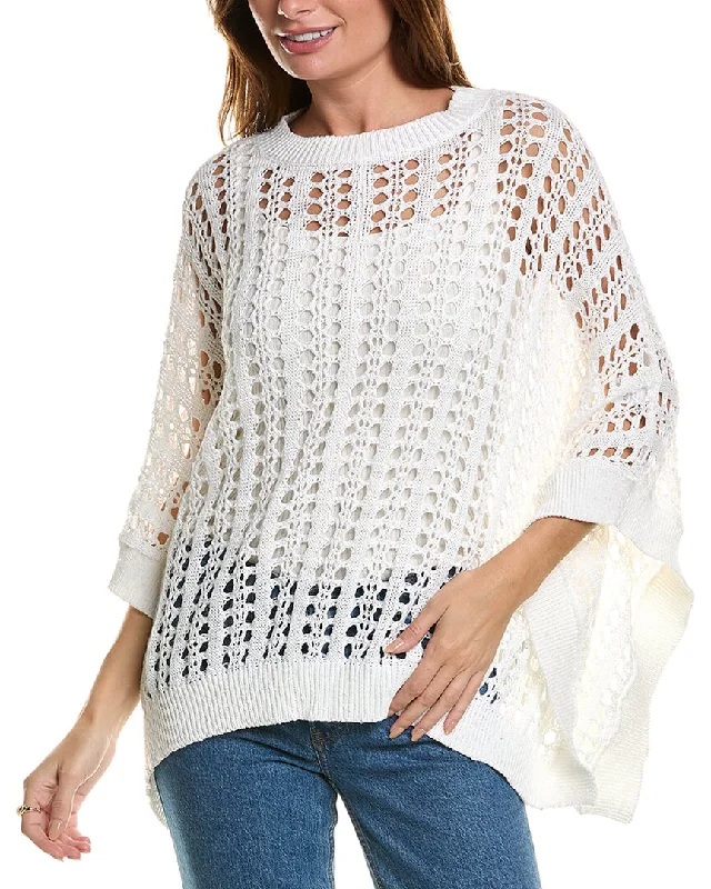 Brunello Cucinelli Linen & Silk-Blend Poncho