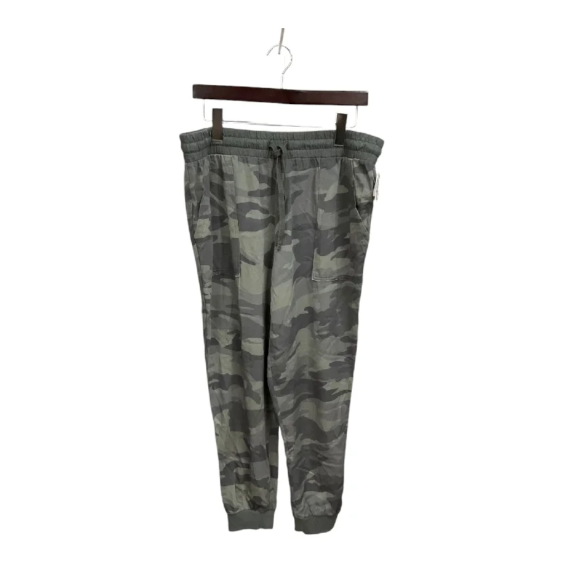 Pants Joggers By Splendid In Camouflage Print, Size: Xl