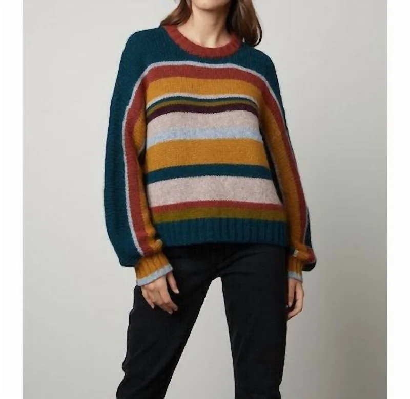 Samara Alpaca Sweater In Multi