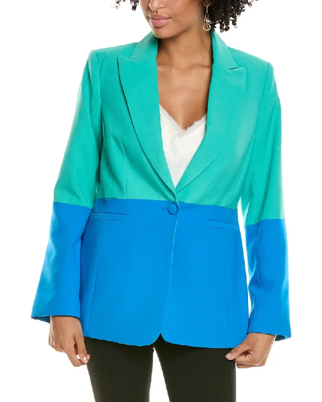 Tahari ASL Colorblock Blazer